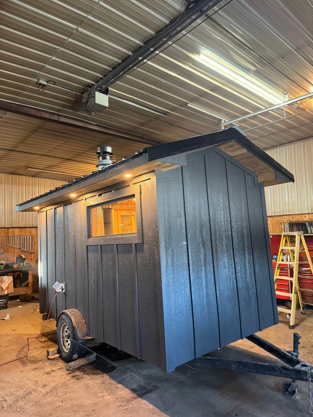 Project Custom Mobile Sauna for Central Minnesota Retreats image