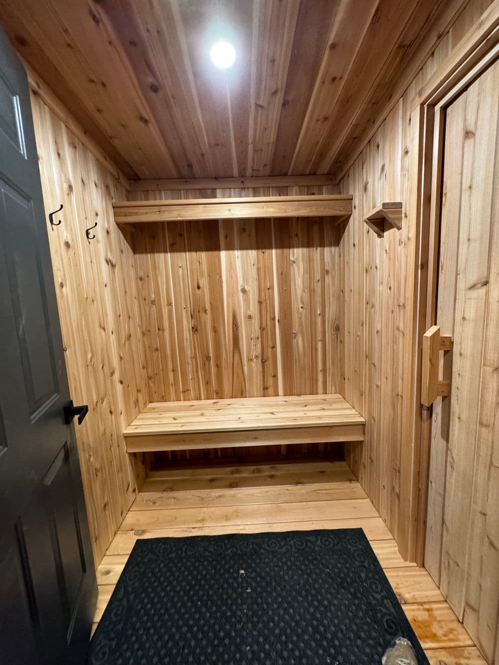 Gallery photos for Custom Wood-Fired Sauna with a View over Big Lake in Wisconsin: Image #1