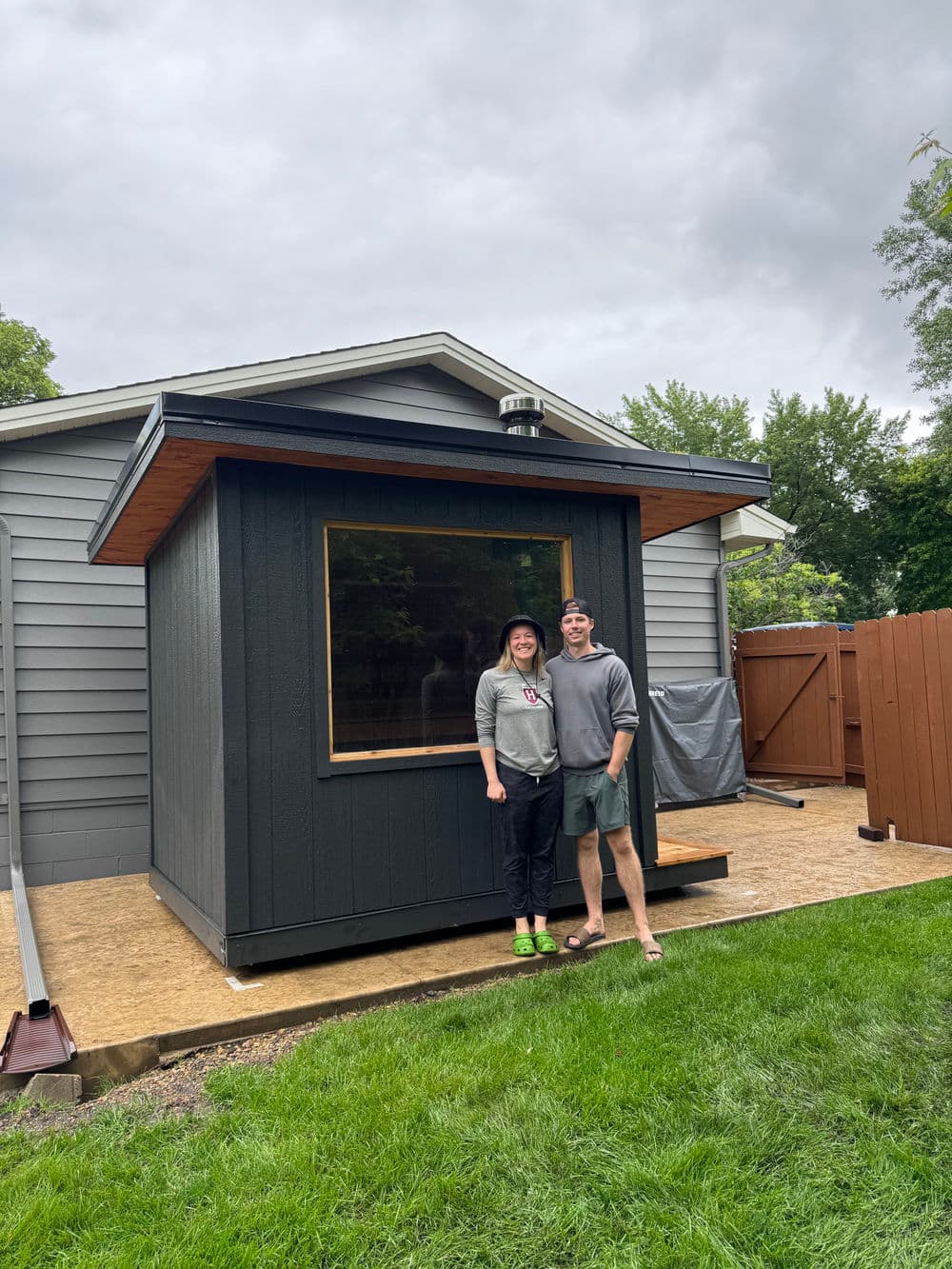 Project Relaxation Retreat Outdoor Tuli Model with Iki Wood Fired Sauna in Plymouth image