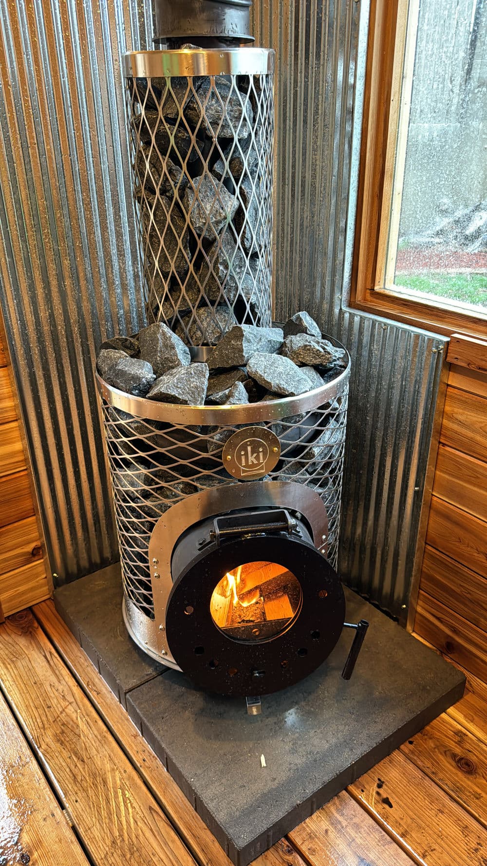 Gallery photos for Relaxation Retreat Outdoor Tuli Model with Iki Wood Fired Sauna in Plymouth: Image #1