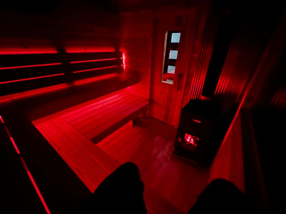 Gallery photos for Bringing the Heat to Northern Iowa with Custom Sauna Build: Image #2