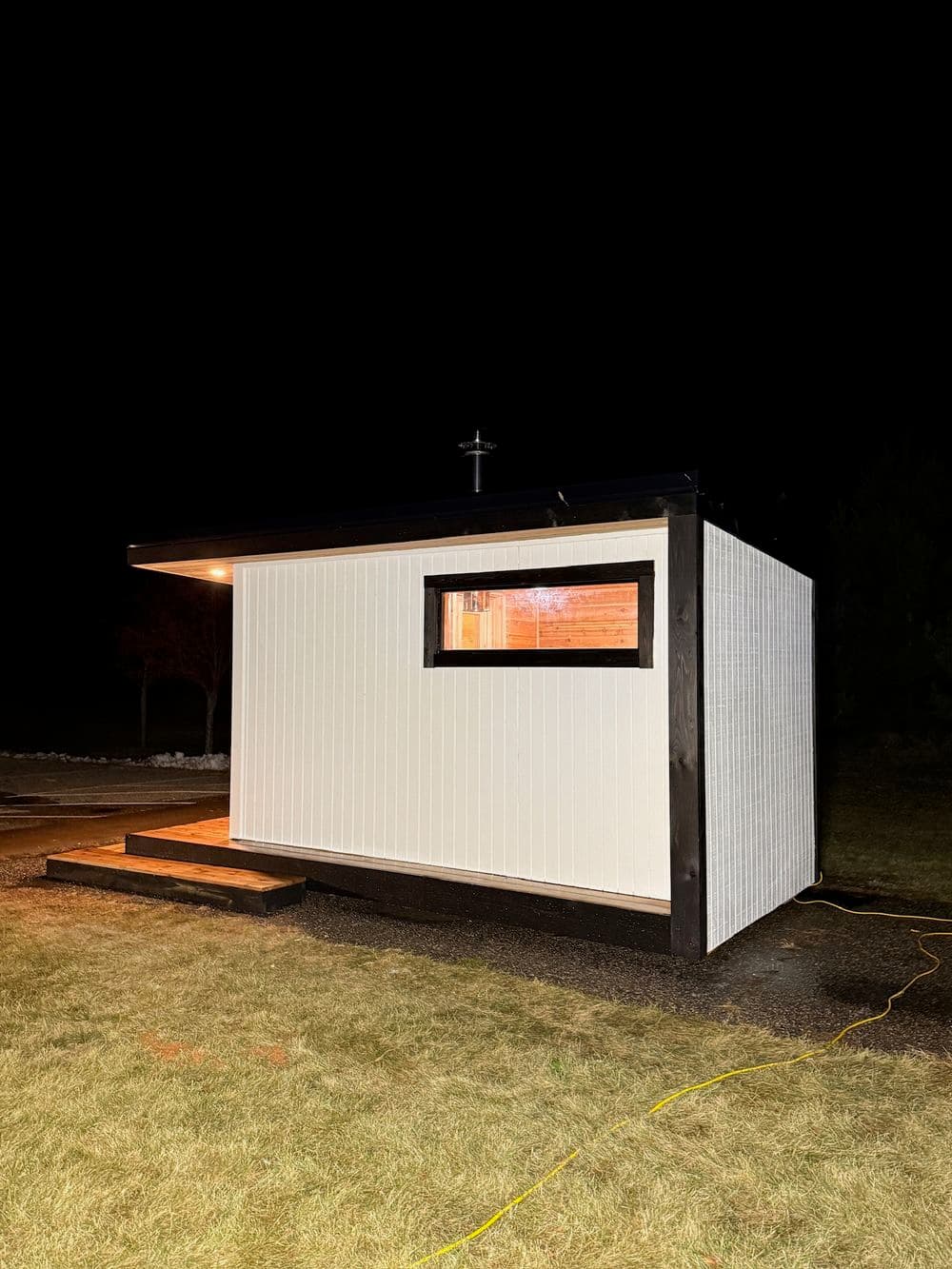 Crafting Community: A Hand-Built Sauna for a Local Church Event image