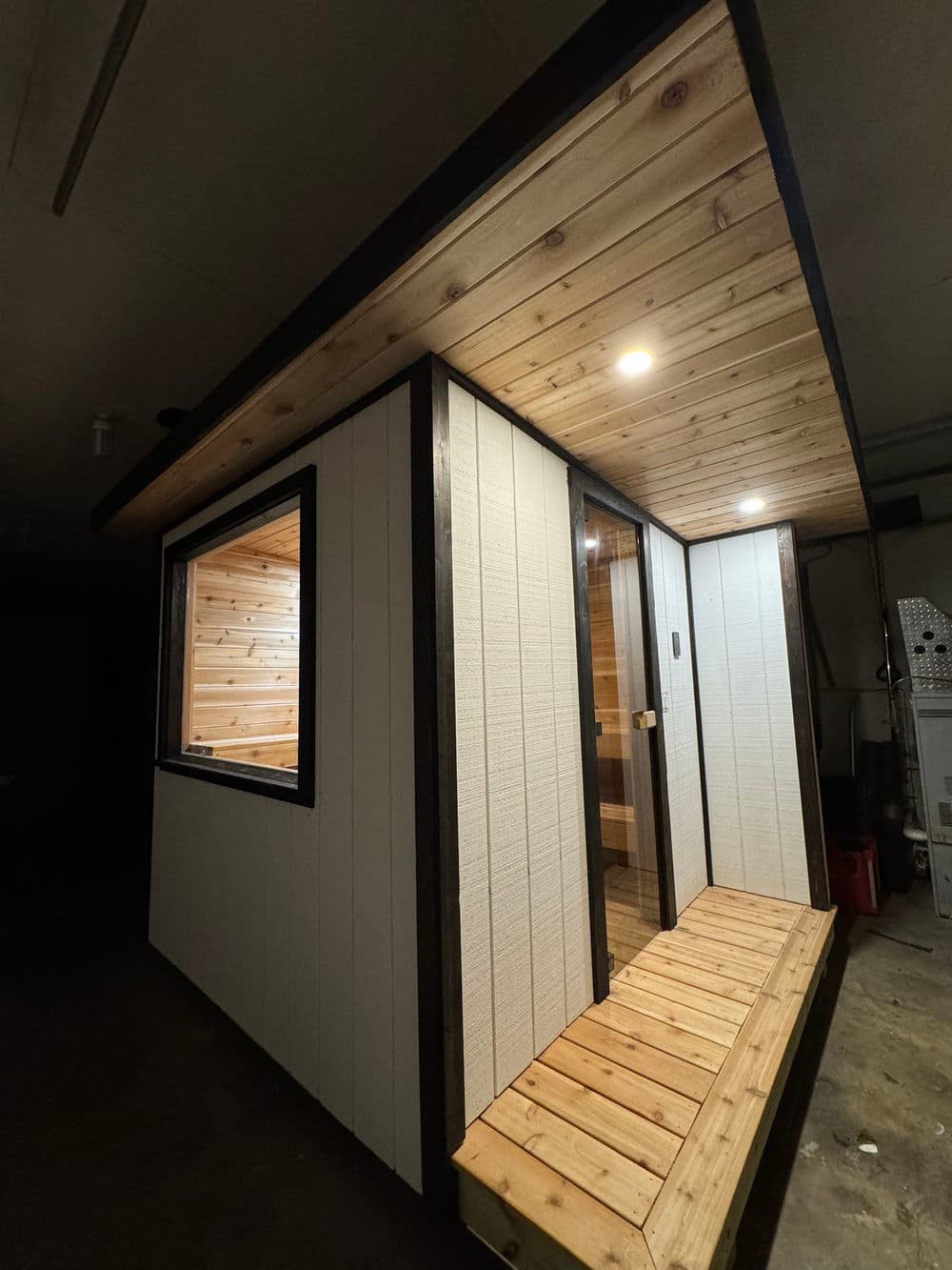 Functional Home Sauna Installation in Mound image