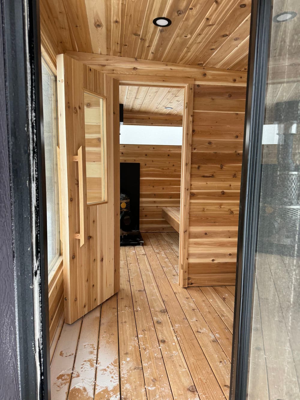 Gallery photos for Custom Wood-Fired Sauna Installation in Longville: Image #4