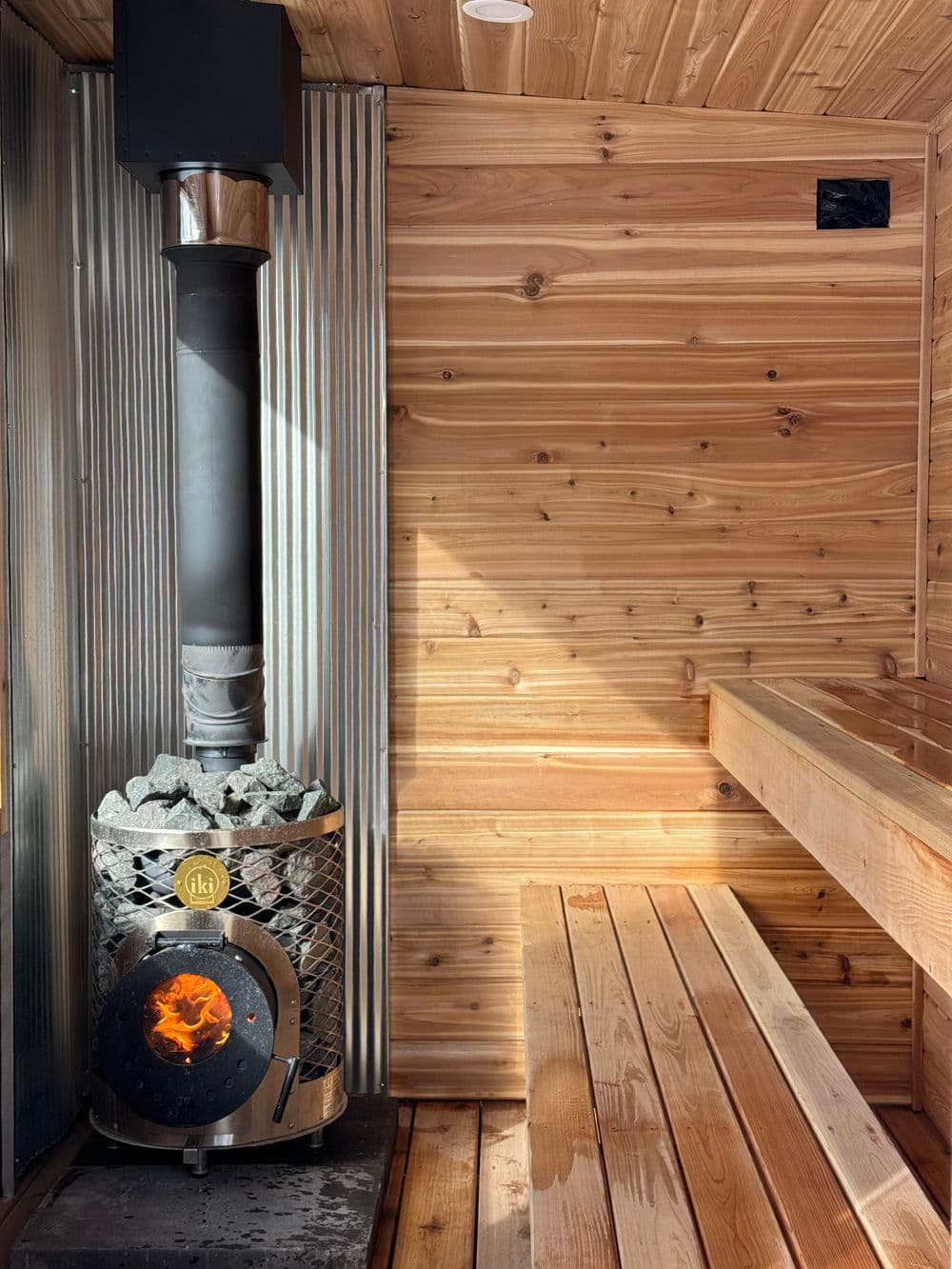 Gallery photos for Custom Tuli Sauna Build Wausau Wisconsin: Image #1