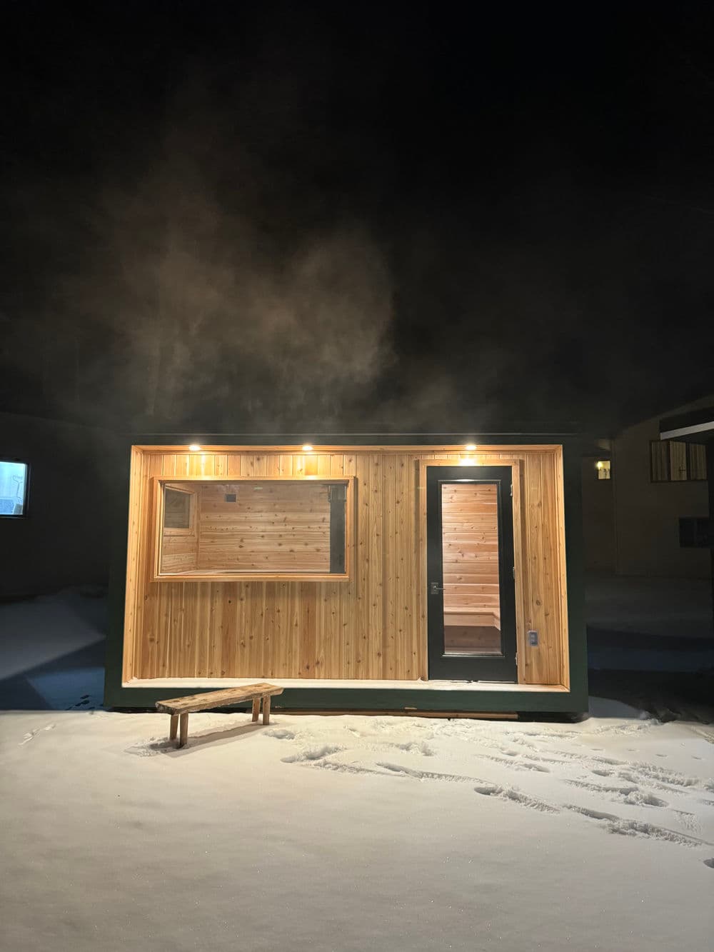 Custom 8x14 Two-Zone Wood-Fired Sauna Build in Ham Lake image