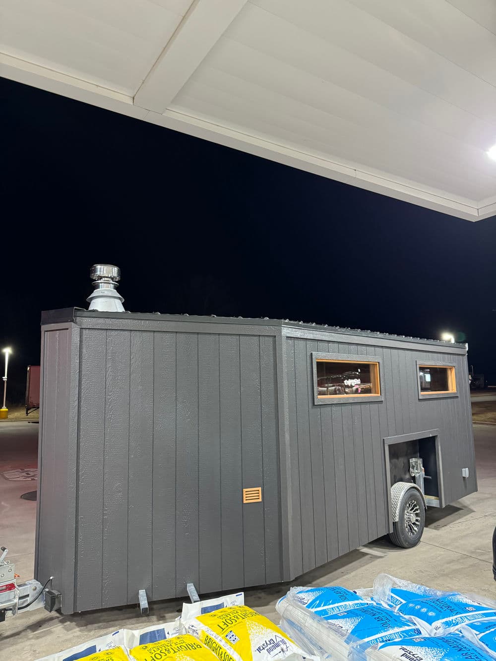 Project Custom 8x16 Mobile Sauna Built for the North Metro image