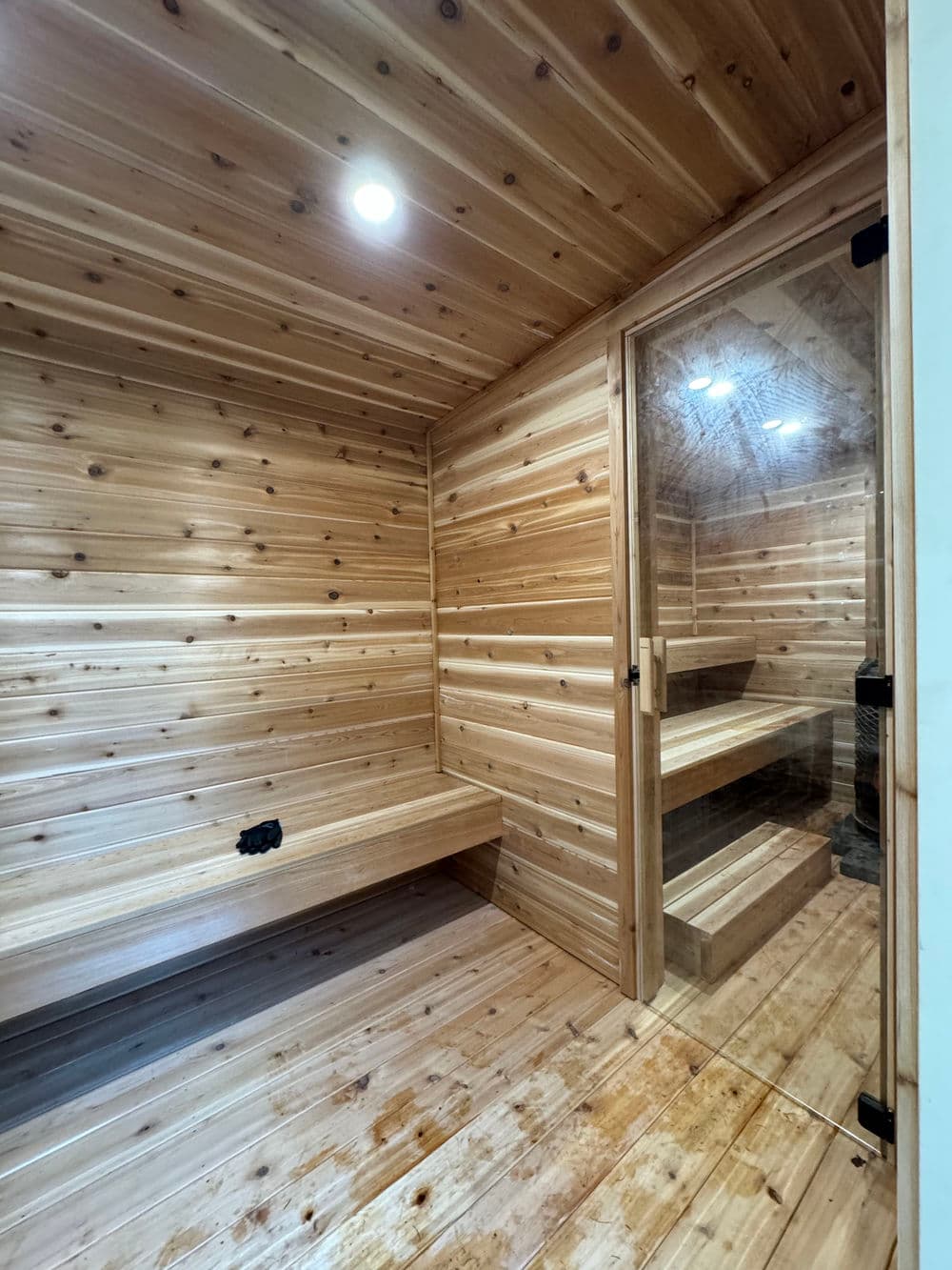 Gallery photos for Custom 8x16 Wood-Fired Backyard Sauna Build in Monticello: Image #2