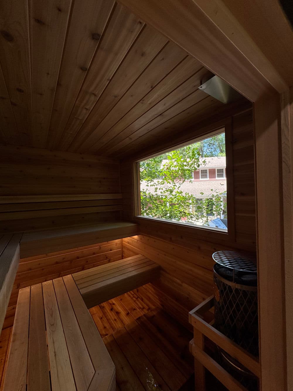 Gallery photos for Northern Steam Tuli Model Backyard Sauna in Minnetonka: Image #1