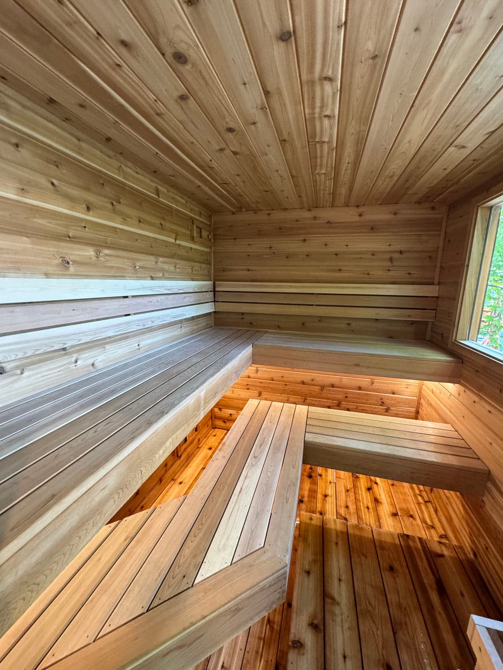 Gallery photos for Northern Steam Tuli Model Backyard Sauna in Minnetonka: Image #2
