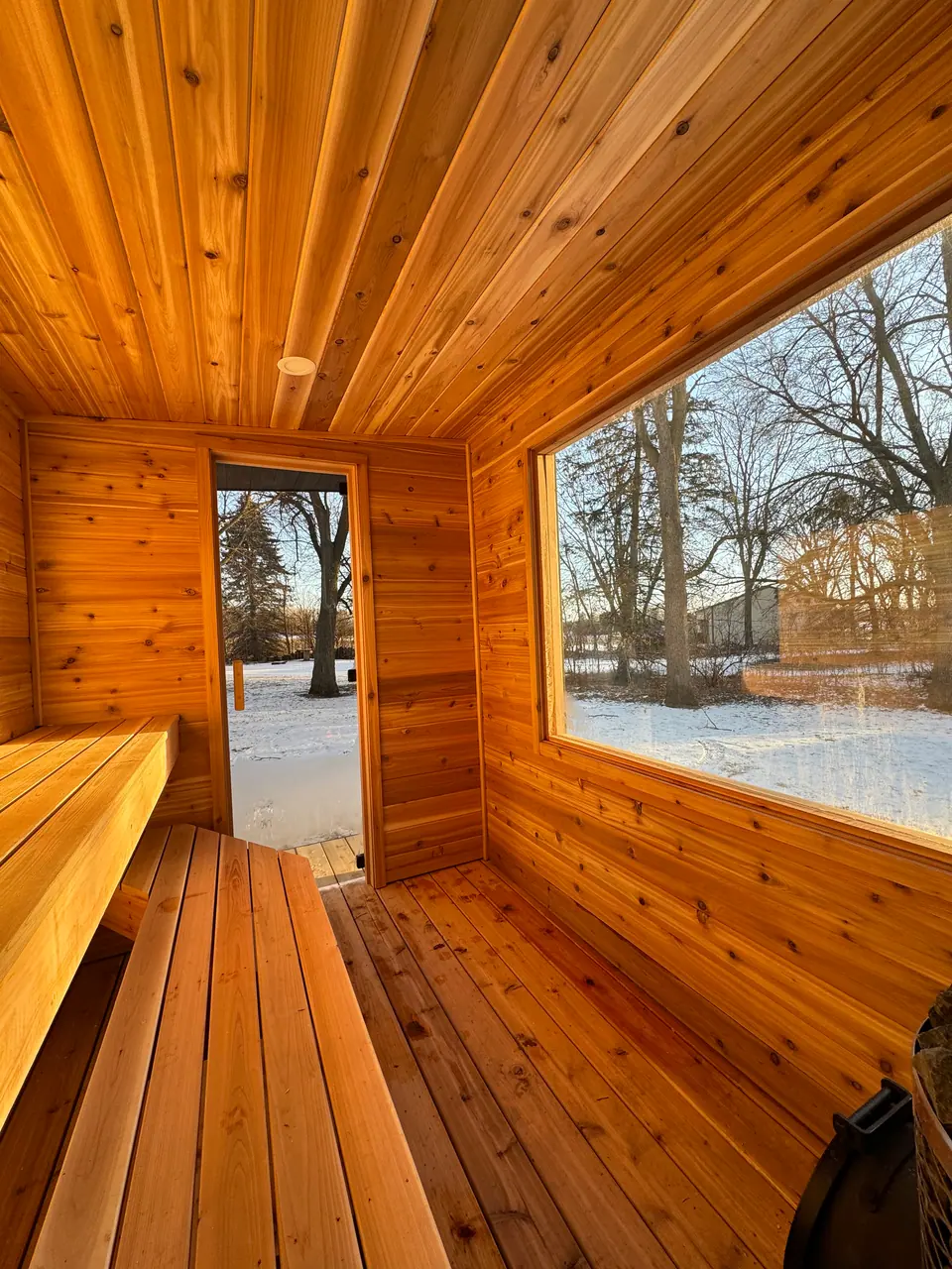Custom Tuli Sauna Build in Wausau, WI, photo 4 of 5